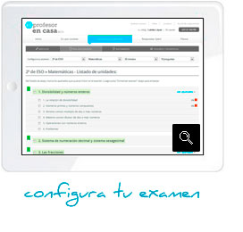 configura tu examen